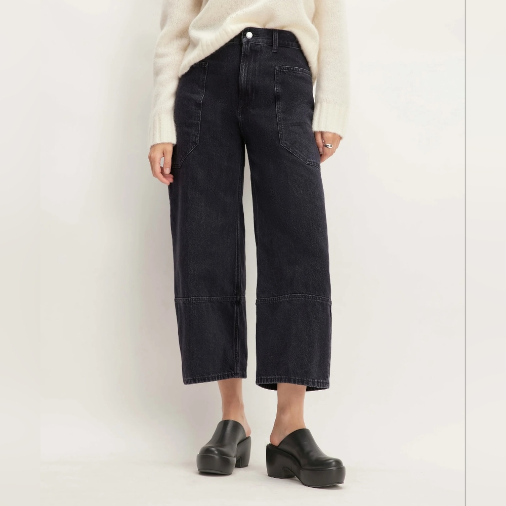 Everlane Women's Gardener High Rise Jeans - Black